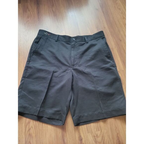 Men's Greg‎ Norman Performance Golf Shorts Black Size 34 - Picture 1 of 5